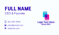 Academic Business Card example 3