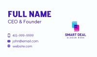 Text Book Chat Business Card Image Preview