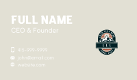 Mountain Summit Hiking Business Card