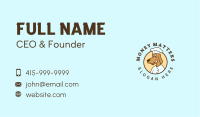 Chef Dog Toque Business Card