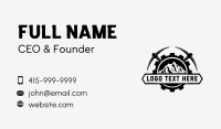 Pickaxe Mountain Cog Business Card