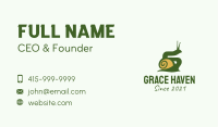 Snail Business Card example 1
