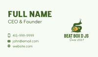 Land Snail Silhouette  Business Card