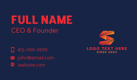 Tech Startup S  Business Card Design