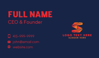 Tech Startup S  Business Card