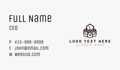 Real Estate Home Business Card