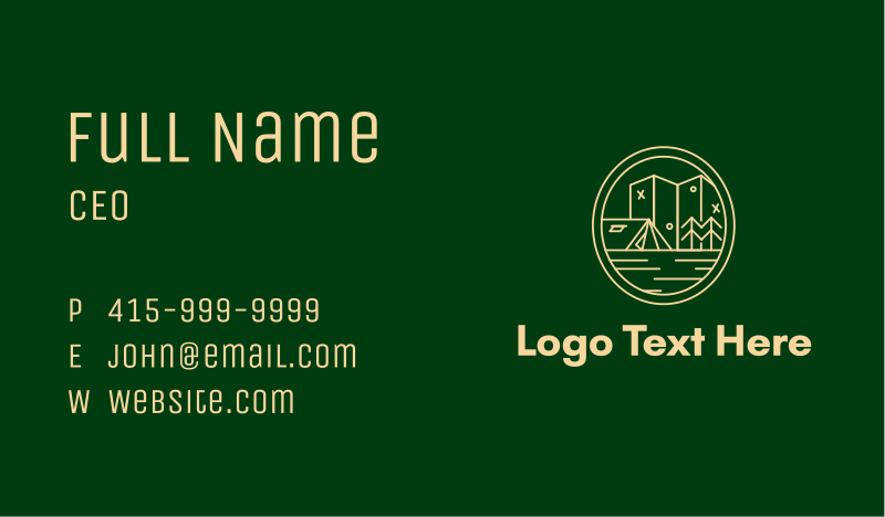 Site Business Card example 2
