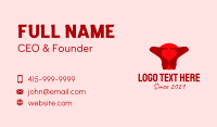 Red High Heels Business Card Design
