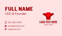 Red High Heels Business Card