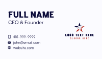 Patriot American Eagle Business Card