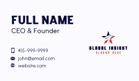Patriot American Eagle Business Card
