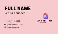 Online Bookstore Shop Business Card Design