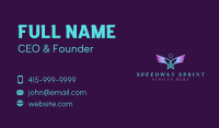 Spiritual Halo Wings Business Card