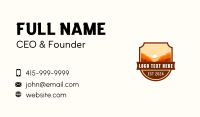 Desert Adventure Shield Business Card