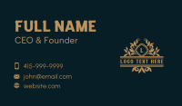 Floral Styling Garden Business Card