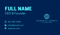 Global Tech Company Business Card