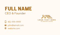 Geometric Roof Home Improvement Business Card