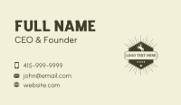 Western Rodeo Cowboy Business Card Design