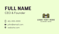 House Realtor Letter M Business Card