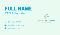 Social App Business Card example 2