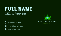 Nature Leaves Dew Business Card