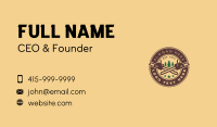 Chainsaw Tree Woodwork Business Card