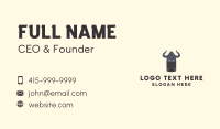 Gun Club Business Card example 1