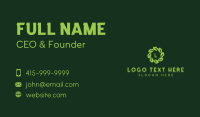 Nature Eco Herbal Business Card