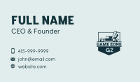 Grass Lawn Care Mower Business Card