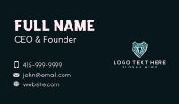 Cyber Security Lock Business Card