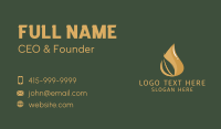 Botanical Oil Essence  Business Card