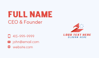 American Eagle Wings Star Business Card Design