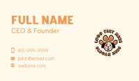 Dog Paw  Pet Business Card Design