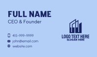 Blue Building Towers  Business Card
