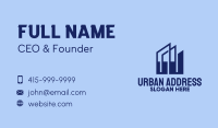 Blue Building Towers  Business Card Image Preview