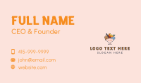 Ice Cream Sundae Dessert  Business Card