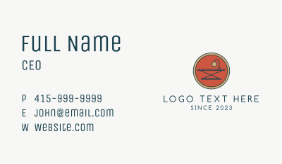 Office Table Emblem  Business Card Image Preview