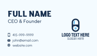 Blue Pharmacy Home Business Card