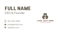 Bear Business Card example 3