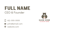 Bear Cupcake Business Card