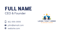 Preschool Nursery Learning Business Card Design