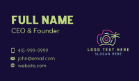 Tropical Vinyl Disc Business Card