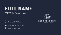 Architectural Warehouse Facility Business Card