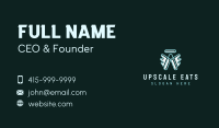 Angel Halo Letter A Business Card Image Preview