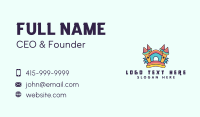 Castle Bounce House Toy Business Card