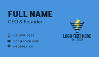 Thunder Strike Storm  Business Card