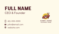 Crab Martini Bar  Business Card