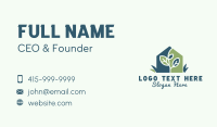 Garden Greenhouse Landscaping Business Card