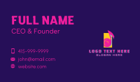 Note Business Card example 3