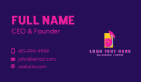 Rhythm Business Card example 1